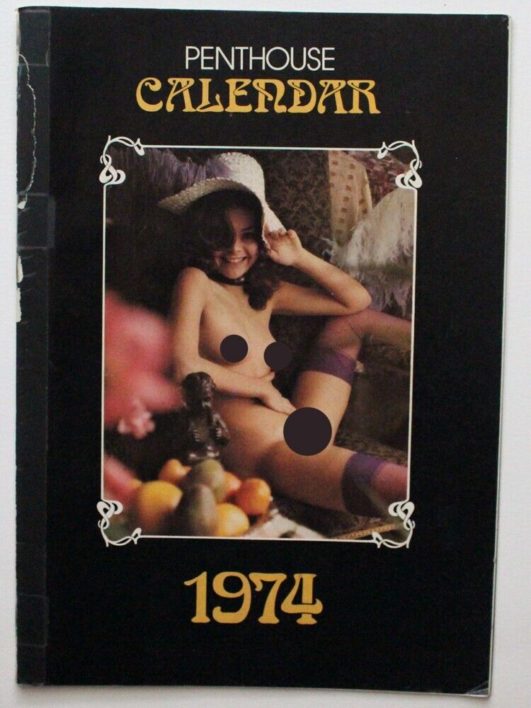 1974 Vintage PENTHOUSE Calendar
