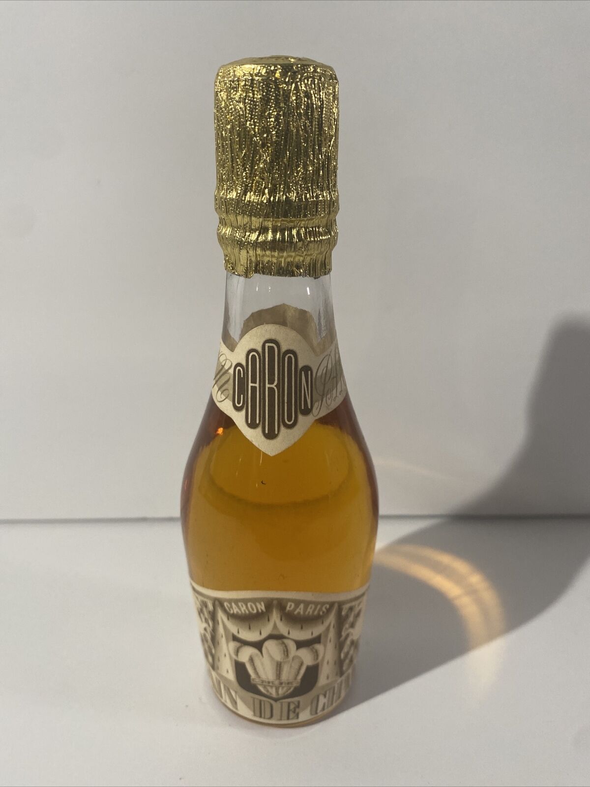 Antique 1920s Caron Royal Bain De Champagne Caron Eau De Toilette 4.2fl.oz Rare