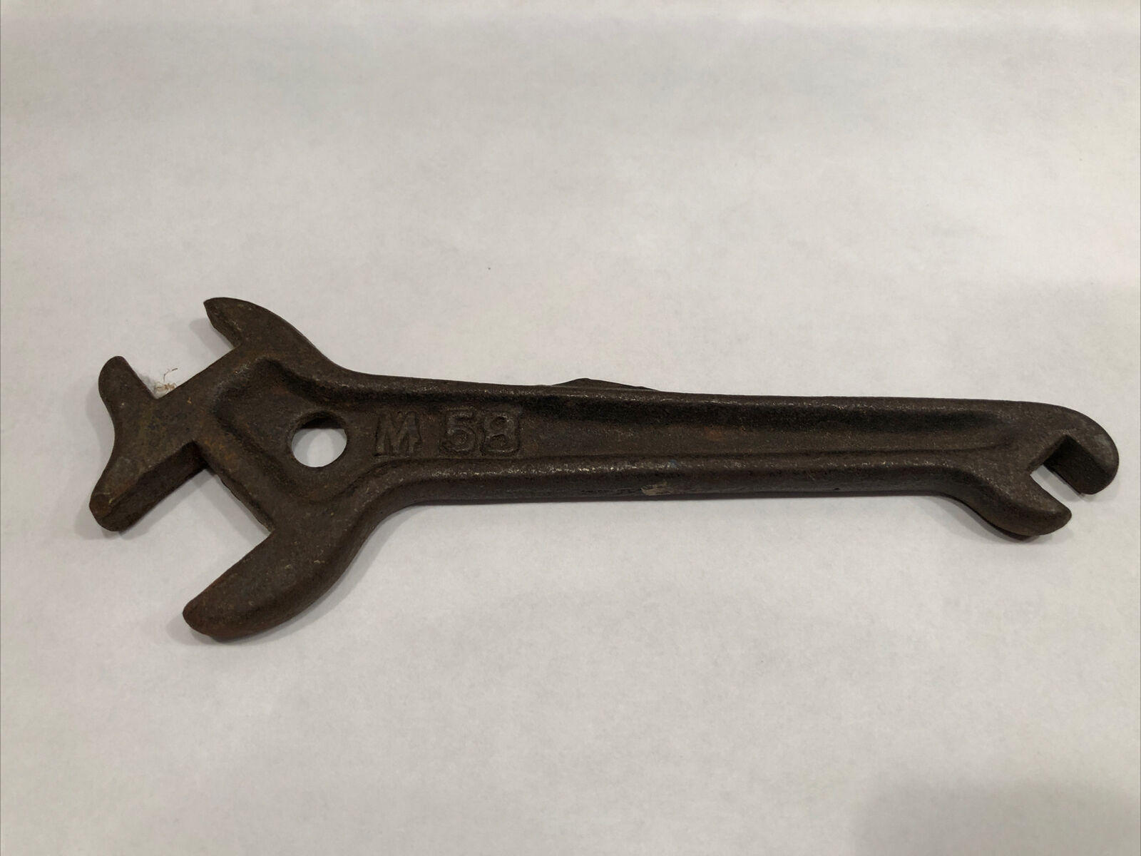 Vintage Coldwell Lawnmower M58 3 Jaw Wrench Nice Aged Patina