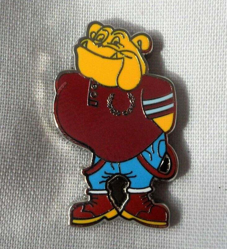**NEW** British Bulldog enamel pin badge. Fred Perry, Burnley, Scunthorpe FC