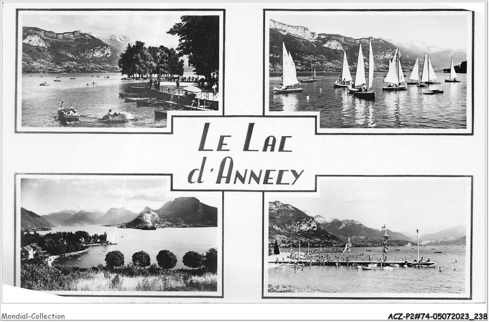 ACZP2-74-0121 - Lake Annecy - souvenir