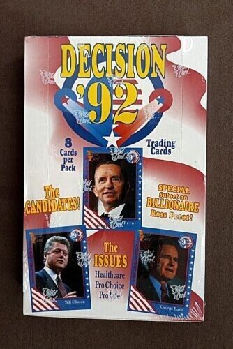 1992 Wild Card Decision \'92 Trading Cards Factory Sealed Box from Sealed Case