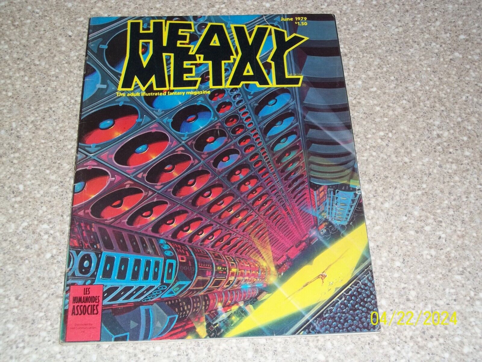 HEAVY METAL Magazine June 1979 ~ The Adult Illustrated Fantasy Magazine