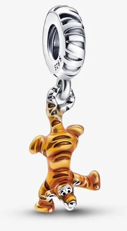 925 Sterling Silver Disney 100th Anniversary Pandora Tiger Charm 