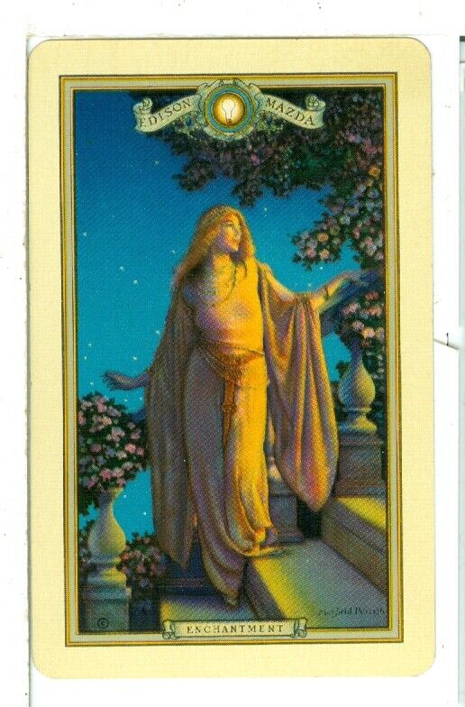 Single Vintage Playing Card Maxfield Parrish \