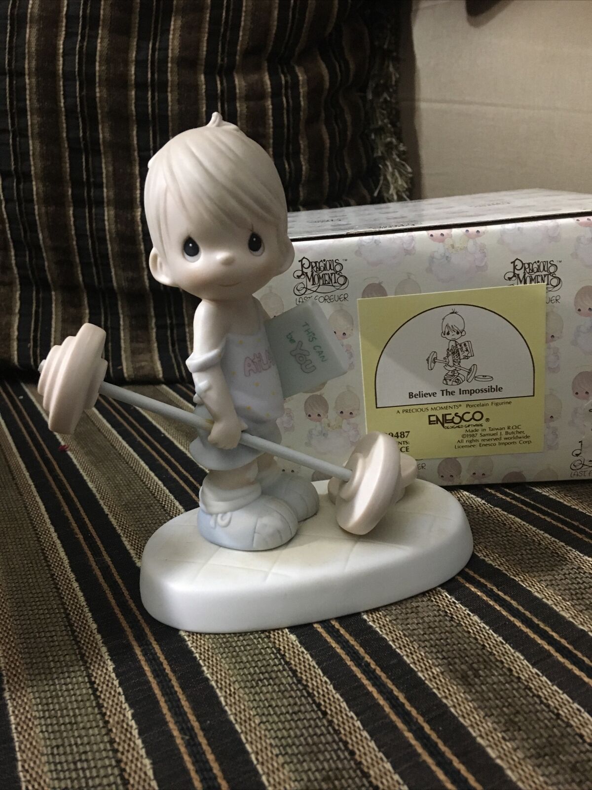 Precious Moments Figurines “Believe The Impossible “ #109487