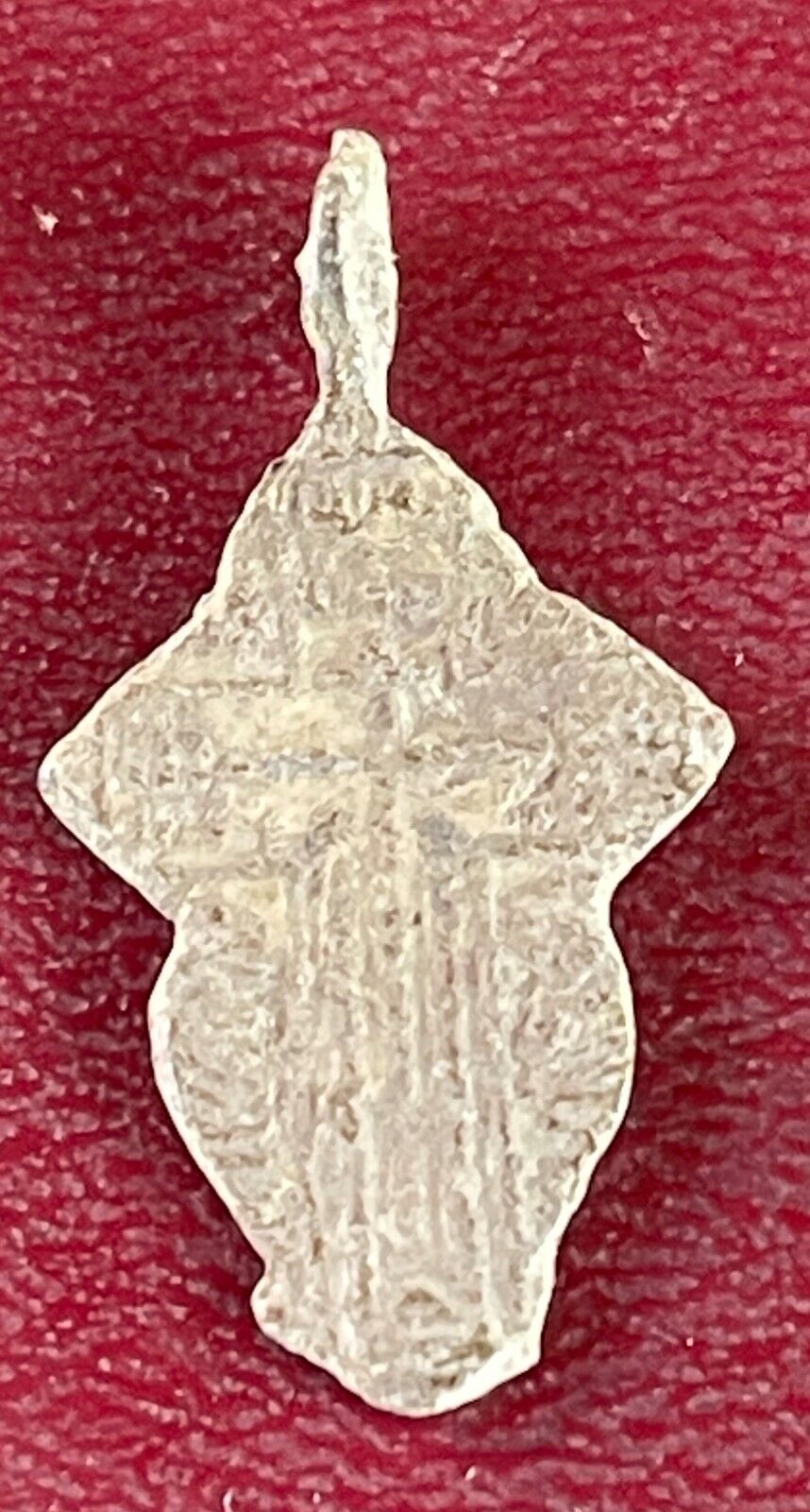 Antique Artifact 18th-19th C Bronze Russian Orthodox Baptism Cross PE43