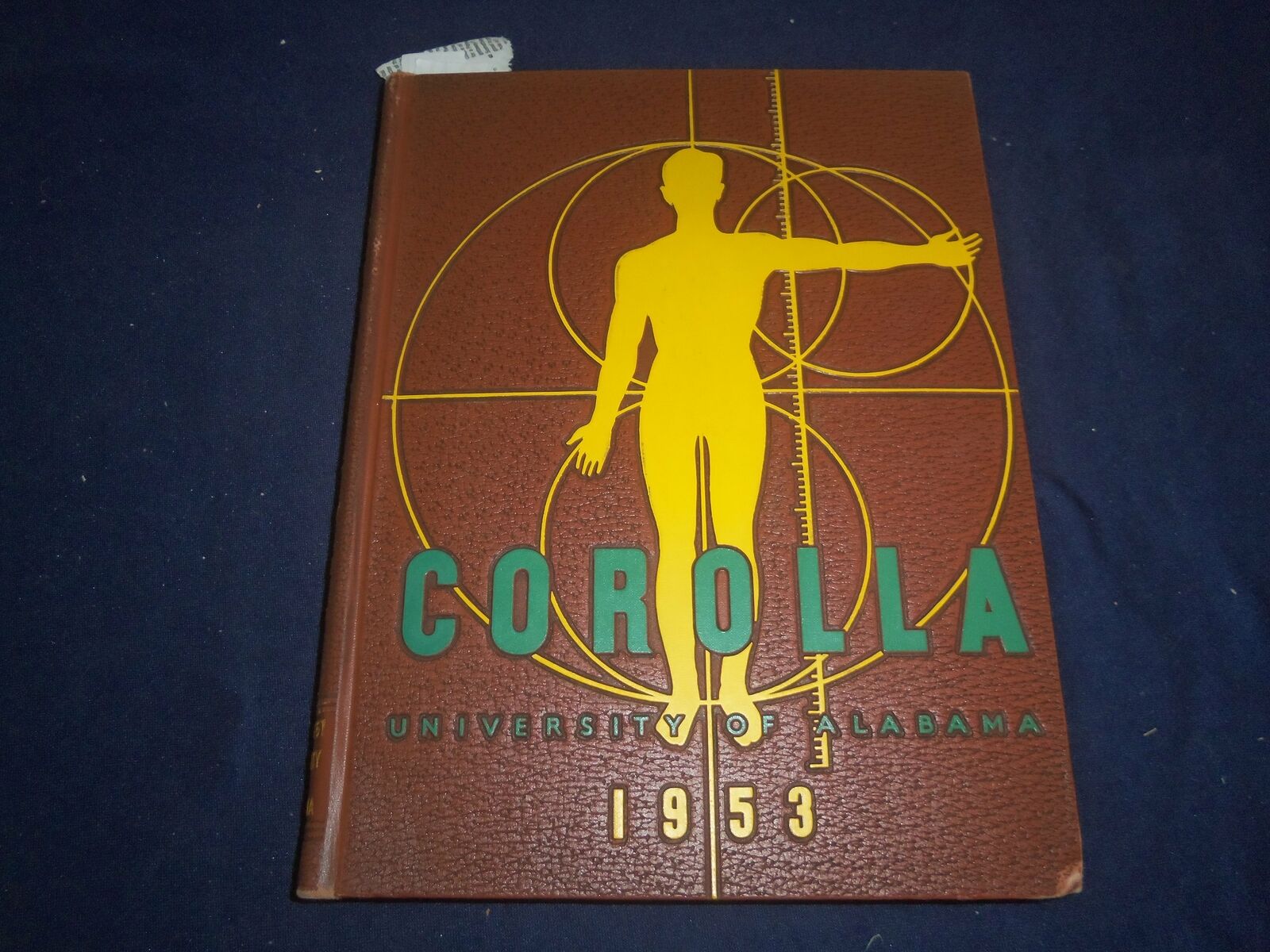 1953 THE COROLLA UNIV. OF ALABAMA YEARBOOK-TUSCALOOSA, AL- STARR-TALESE -YB 2427