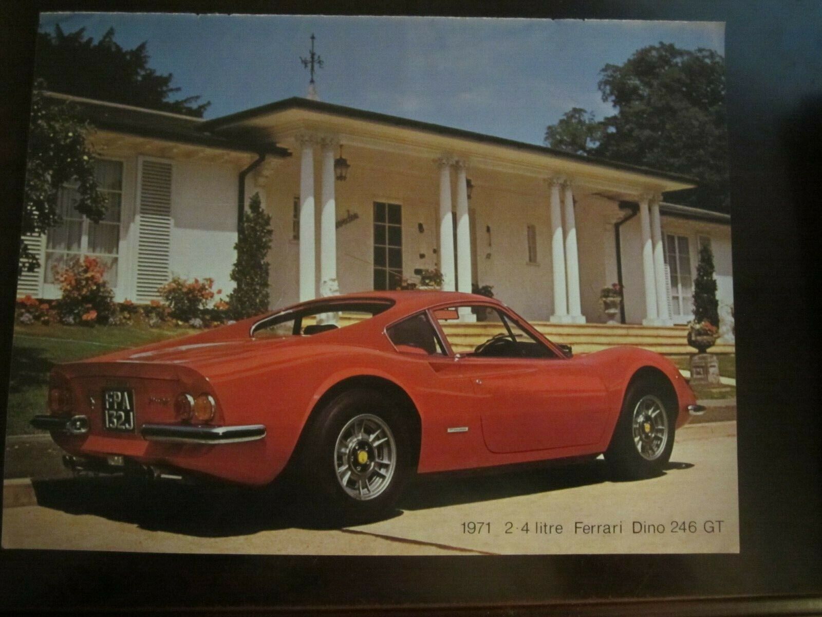 1971 Ferrari Dino 246 GT Advertisment 