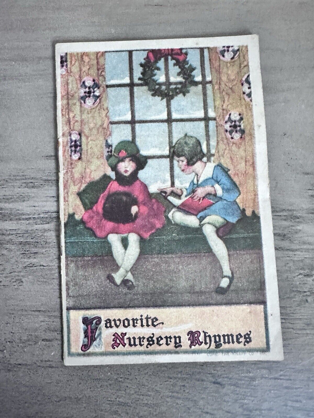 VINTAGE c.1920\'s ~ Holland Furnace Company ~ Favorite Nursery Rhymes Booklet