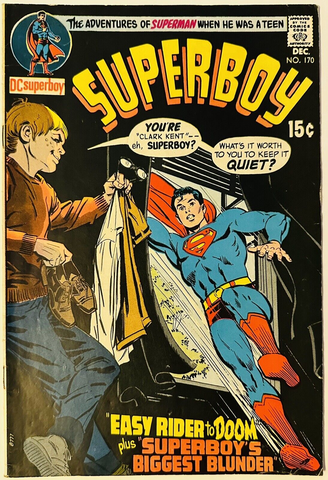 Superboy #170 [DC, 1970] \
