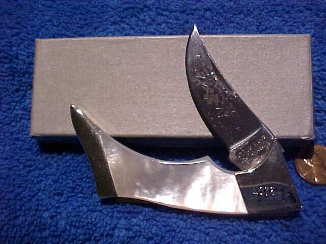 1983 Vintage ABC Knife Mother Pearl Handles MOP 1 of 600 Lockblade American L073