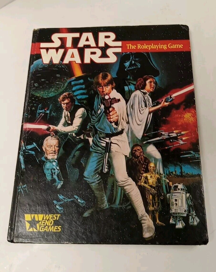 Star Wars The Roleplaying Game FIRST PRINTING 1987 RPG role playing book RARE