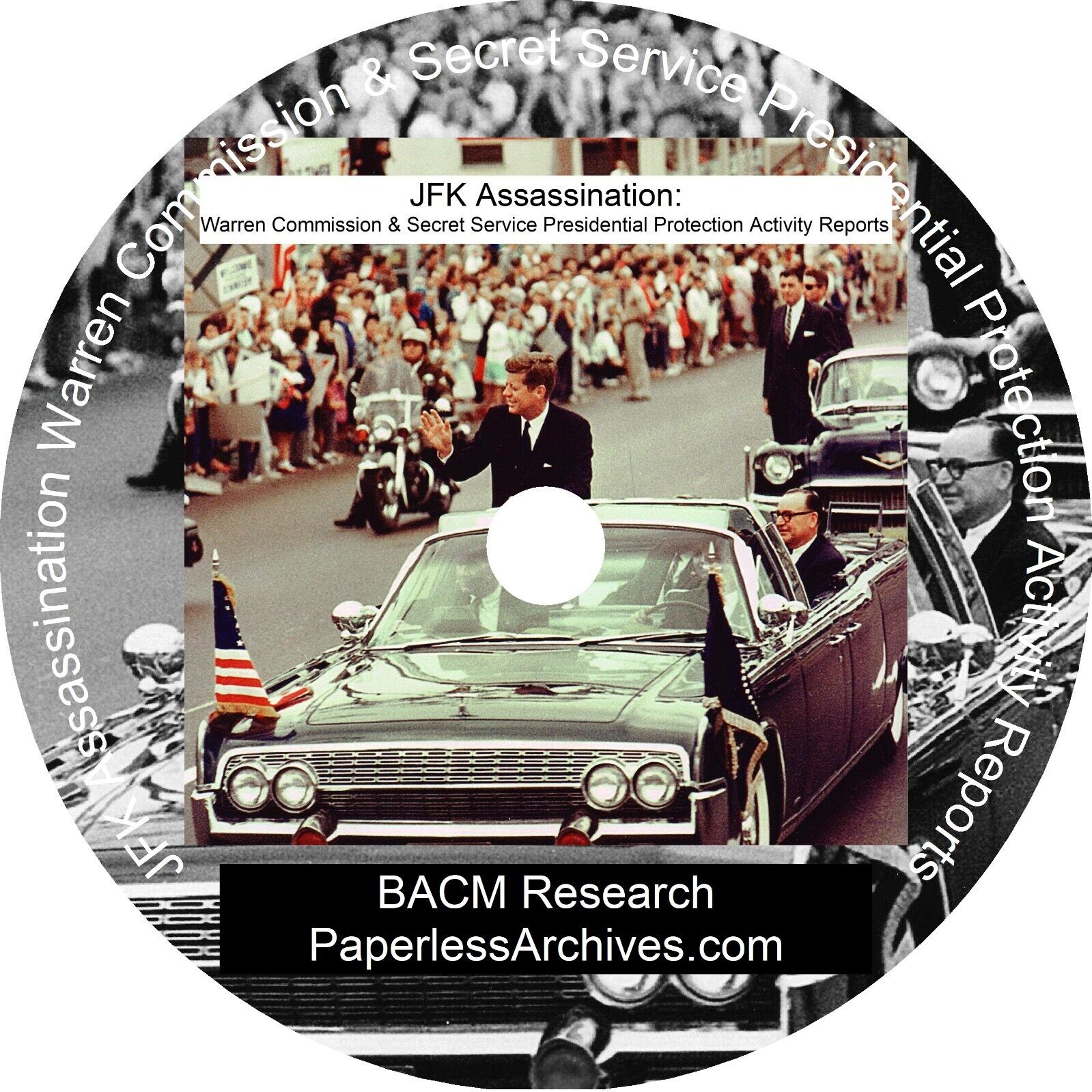 JFK Assassination Warren Commission & Secret Service Presidential Protection Rpt