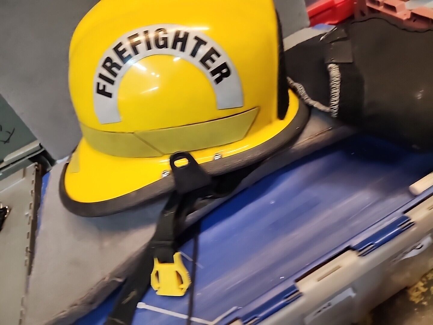 🔥Bullard Lt Series Fire Helmet, 2013 Edition Metro Fire Fighter Yellow Helmet🔥