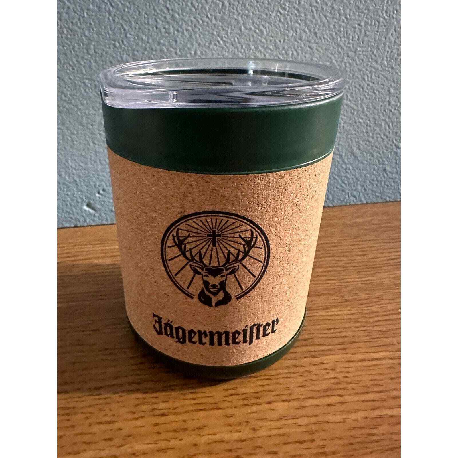 Jägermeister Travel Tumbler W/ Lid Coffee Cup- Coffee- Tea- Jager Bomb