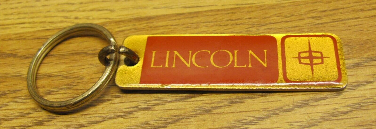 Vintage LINCOLN Key Ring Key Chain Key Carrier