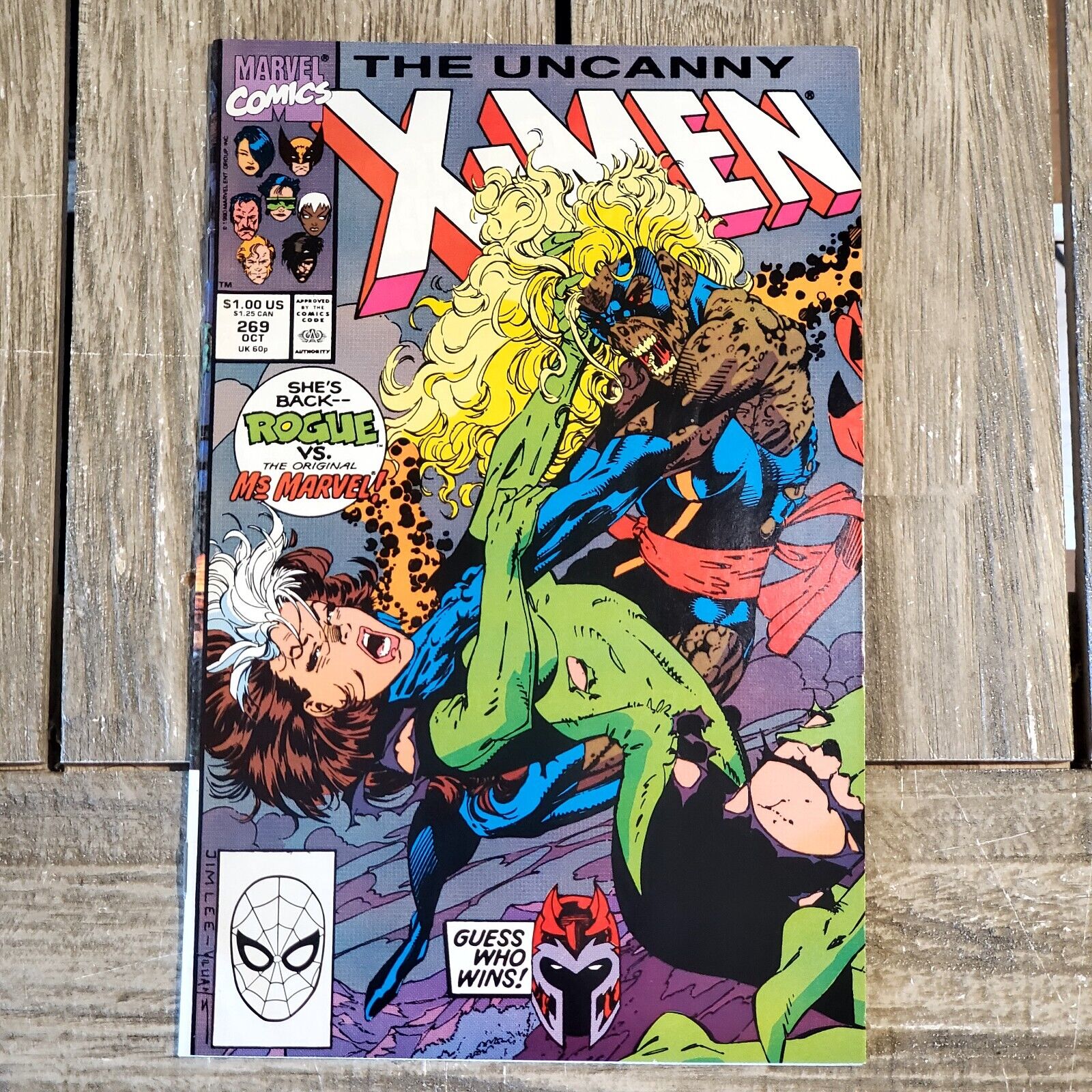 The Uncanny X-Men #269 (1990) Claremont, Jim Lee 