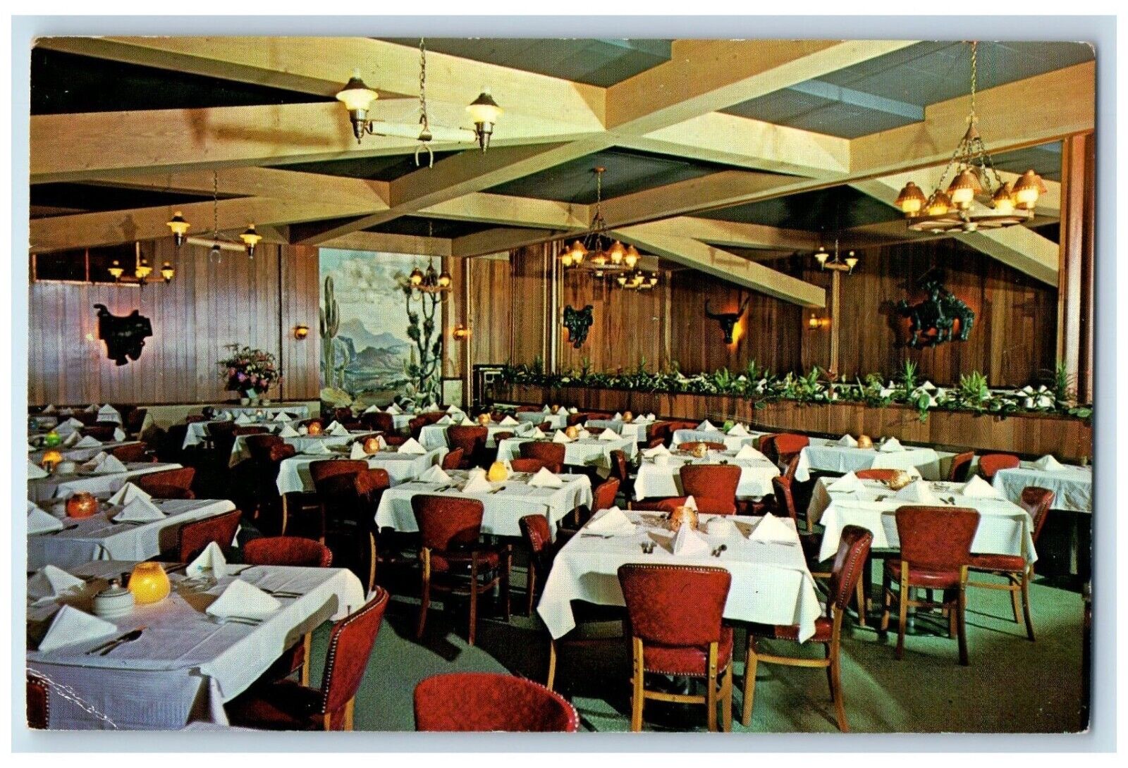 c1960's Jack Or Better Restaurant & Cocktail Lounge Dania Florida Postcard