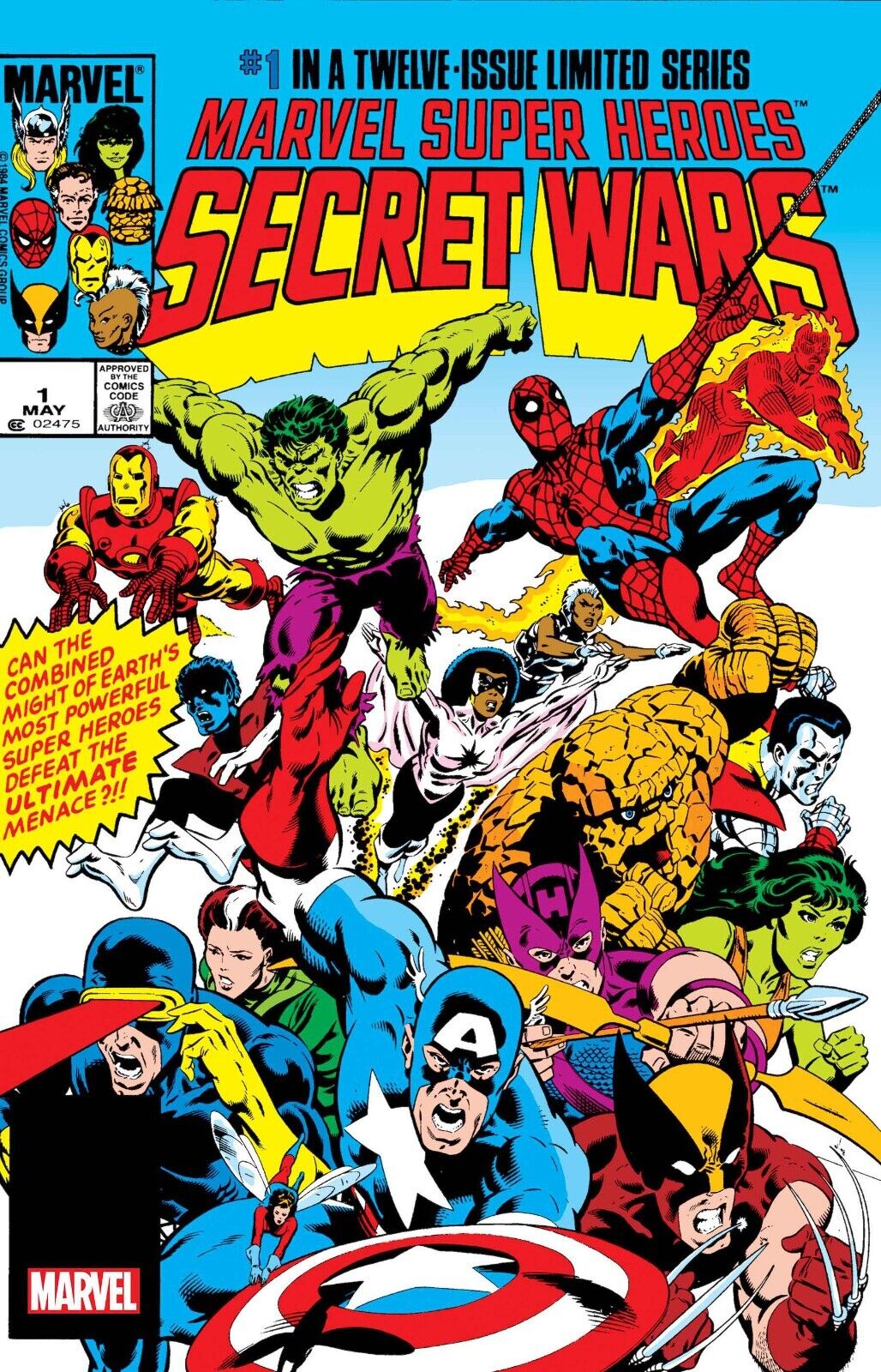 Marvel Super Heroes Secret Wars poster 24x36