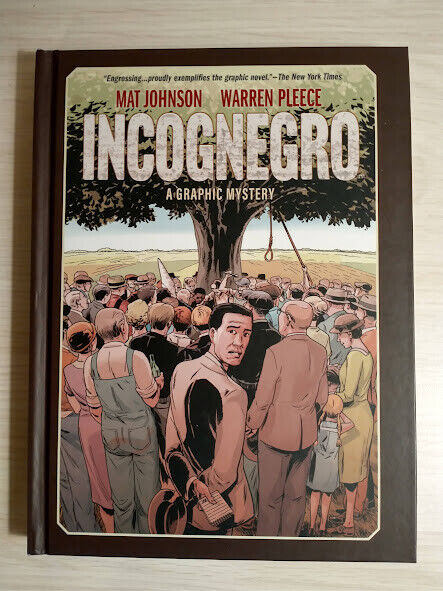 Incognegro A Graphic Mystery Hardcover Dark Horse Comics 2018 Warren Pleece NEW