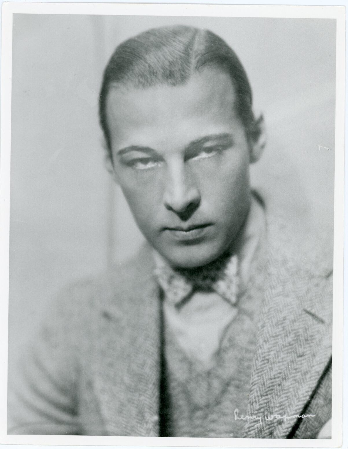 Rudolph Valentino--V. Reproduction Photograph