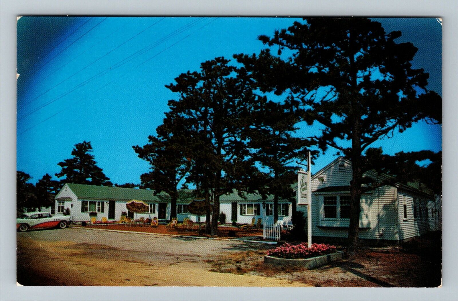 Cape Cod, MA-Massachusetts, Sea \'N Sand Resort Motel, Vintage Postcard