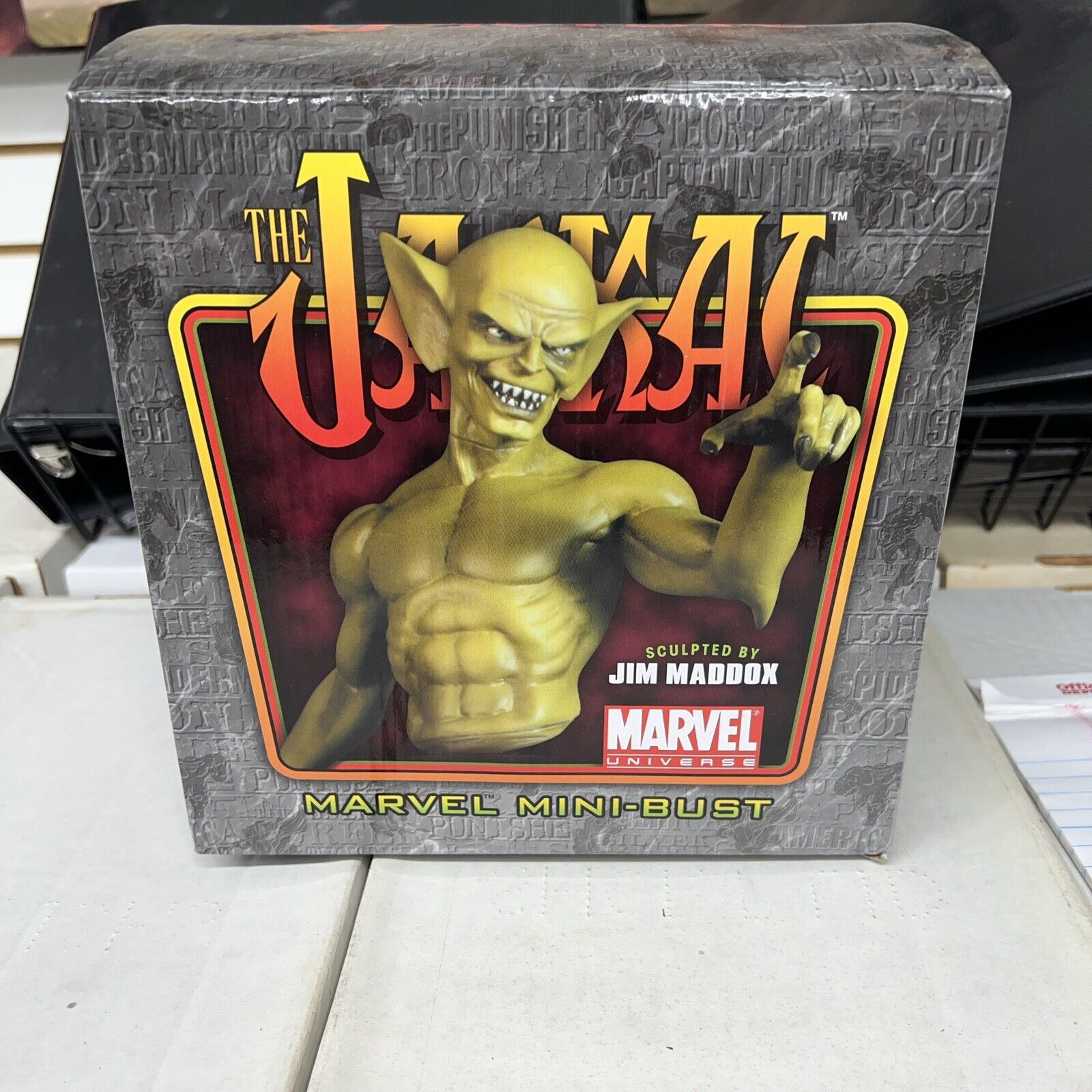 The Jackal Mini Bust Marvel  New In Open Box