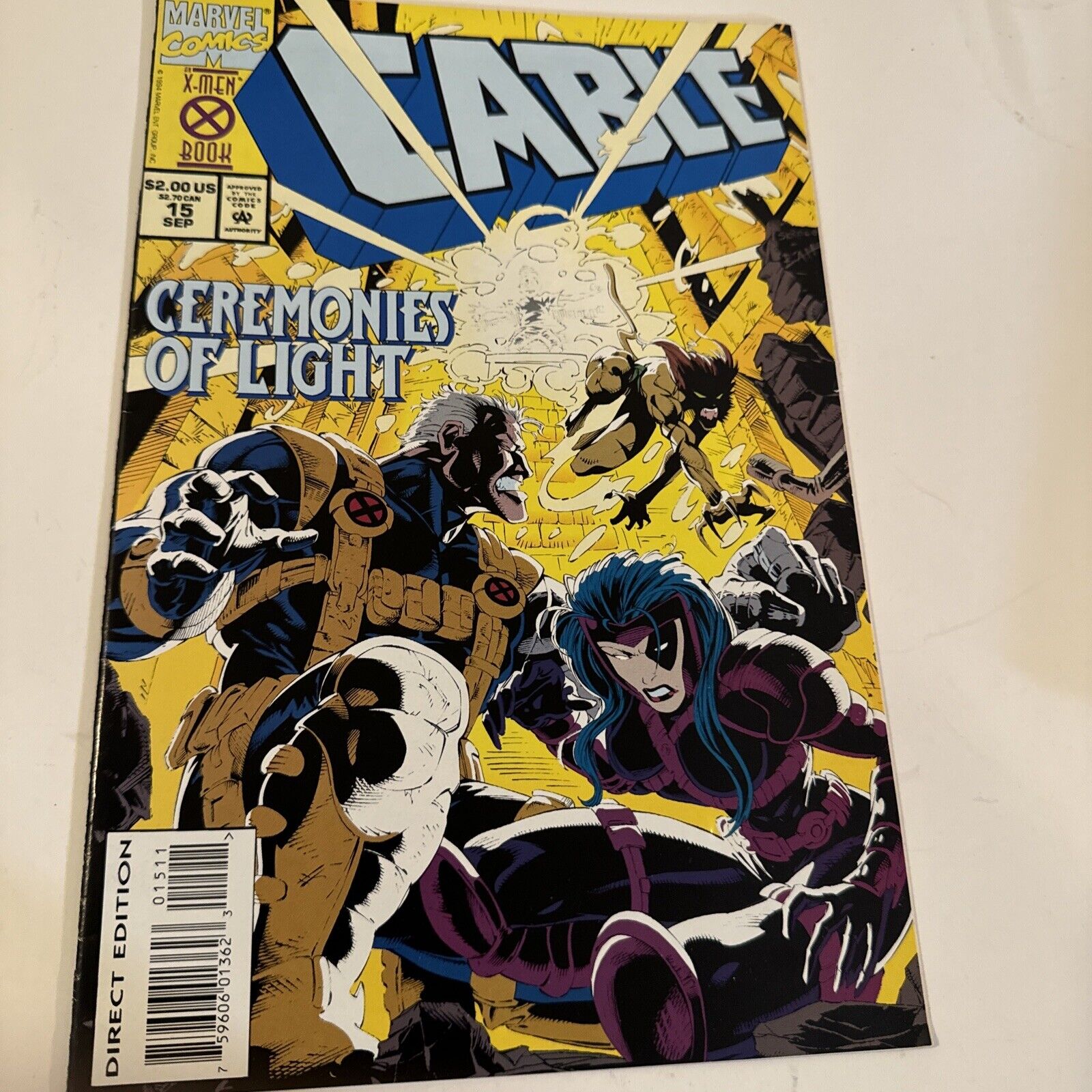 Cable #15 1994 Marvel Comics Comic Book 