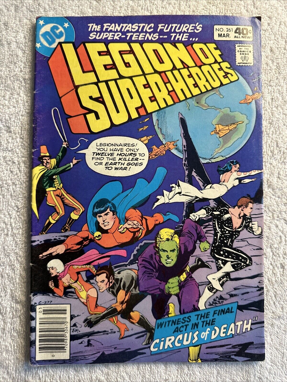 Legion Of Super-Heroes No. 261 DC Comics