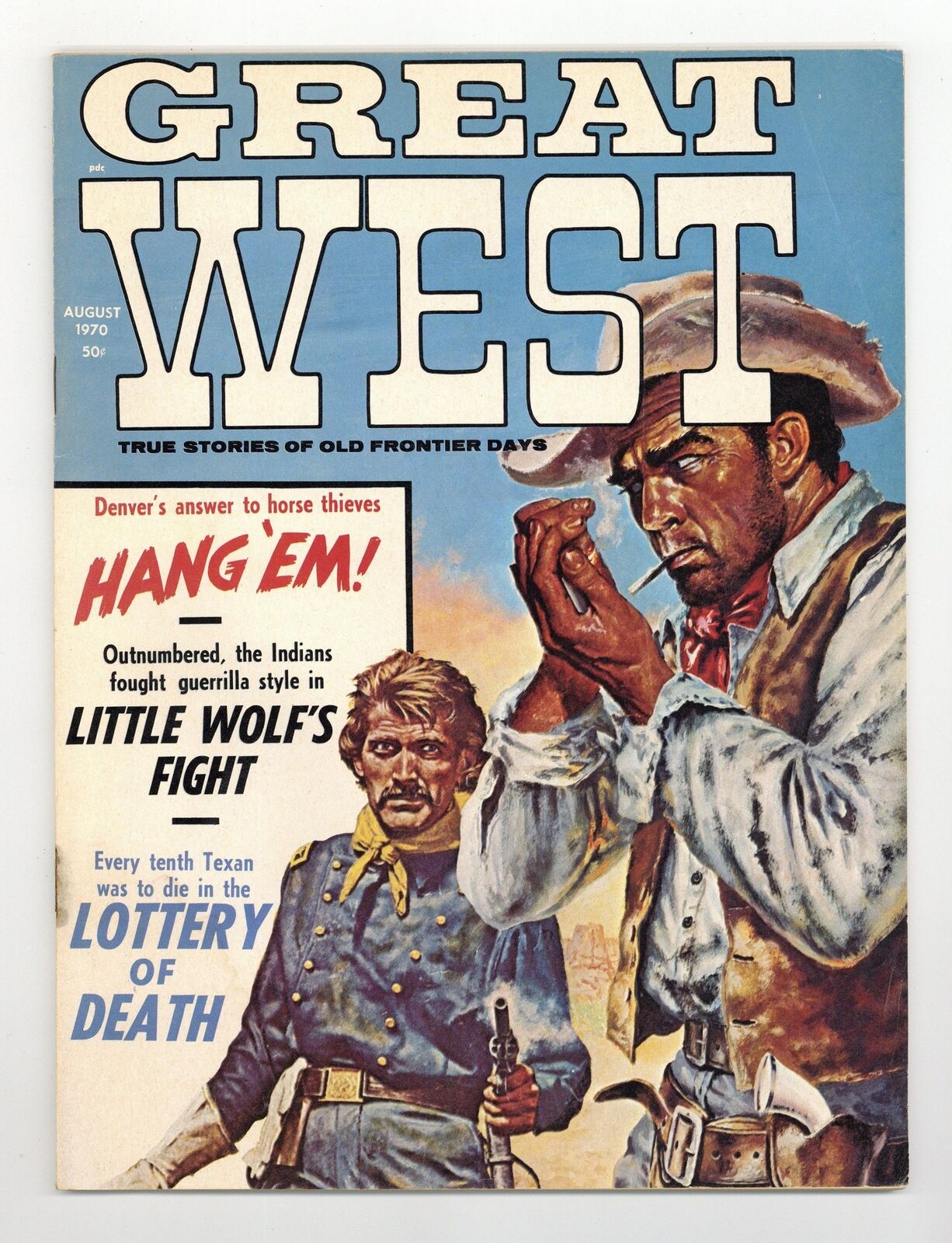 Great West Magazine Vol. 4 #3 GD+ 2.5 1970 Low Grade