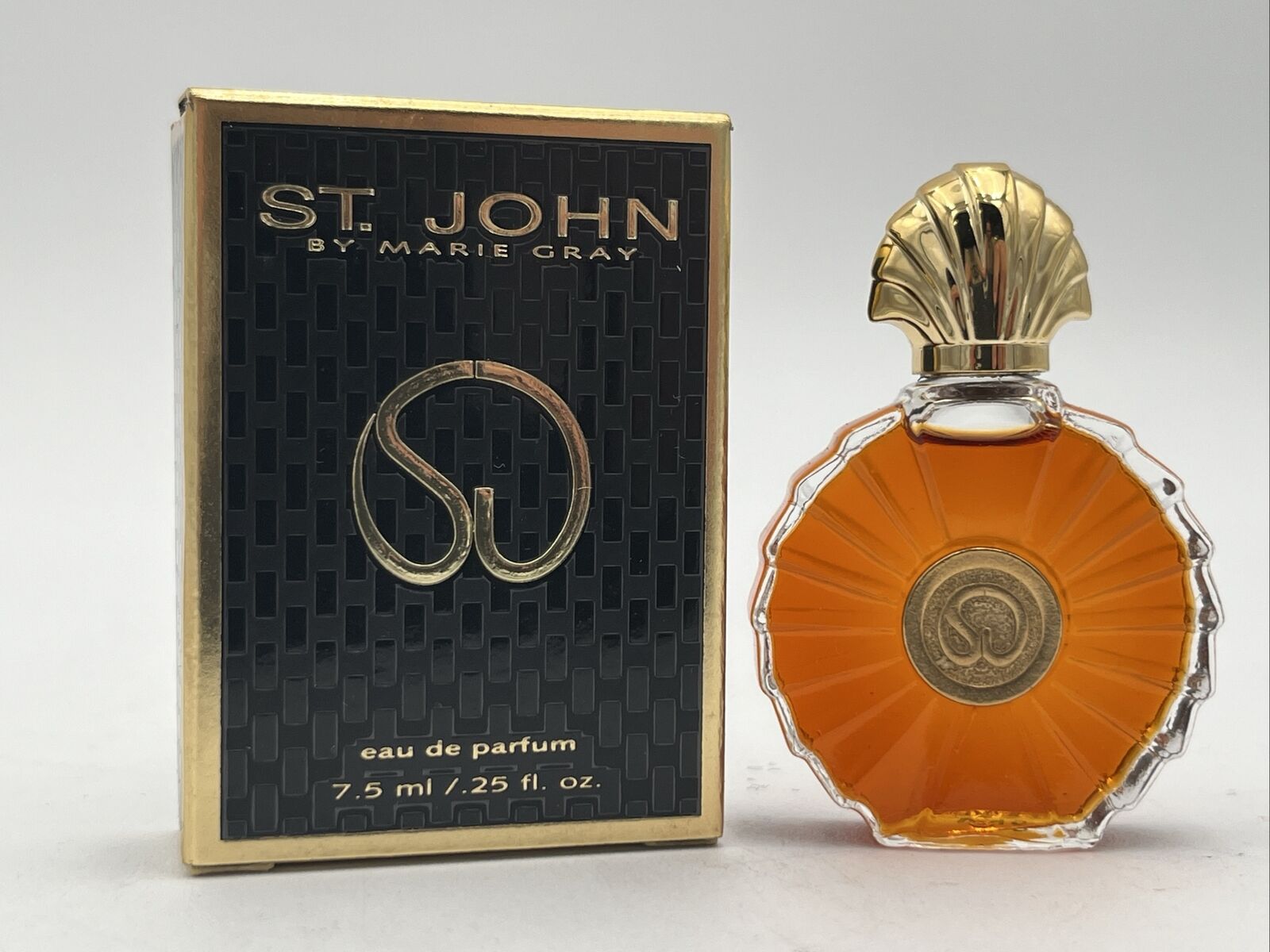 Mini St. John Marie Gray .25 oz Vintage Miniature Parfum Perfume Sample Splash