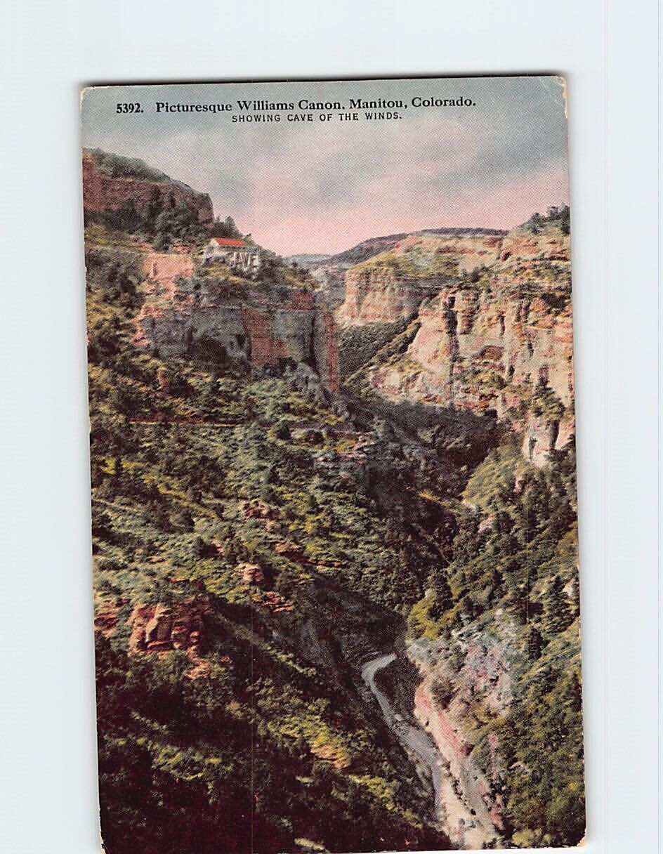 Postcard Williams Canyon Manitou Colorado USA