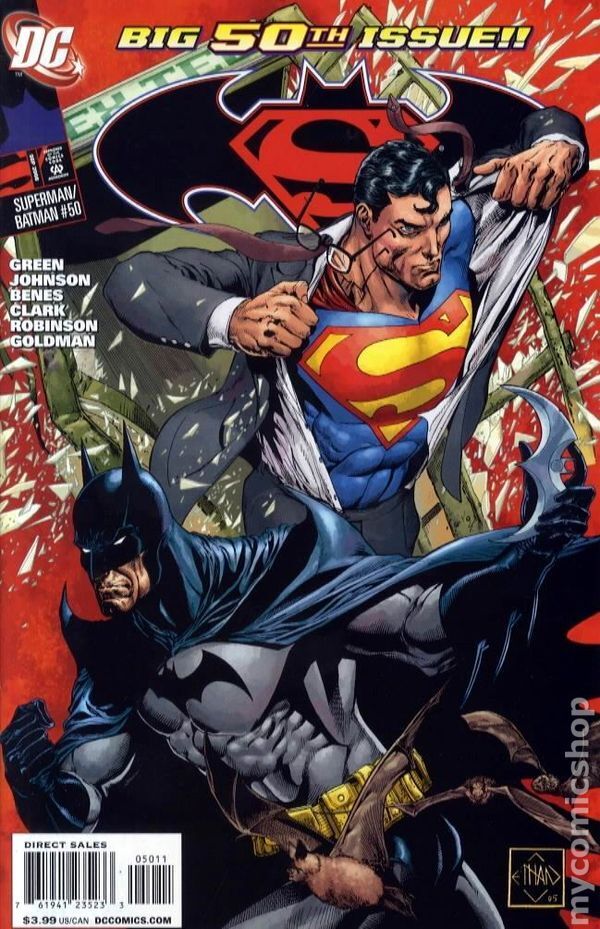 Superman Batman #50A VF 2008 Stock Image