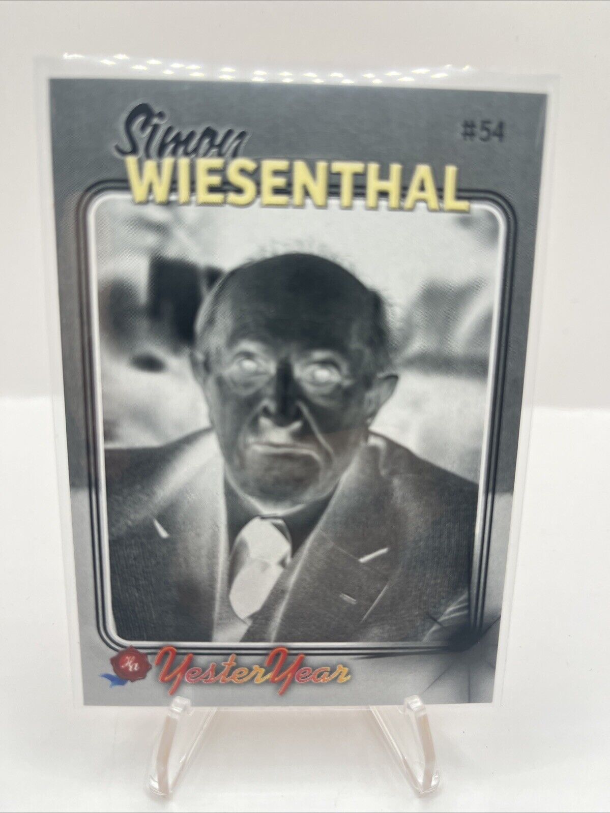 2024 Historic Autographs YesterYear Simon Wiesenthal #54. 1 Of 30 Made