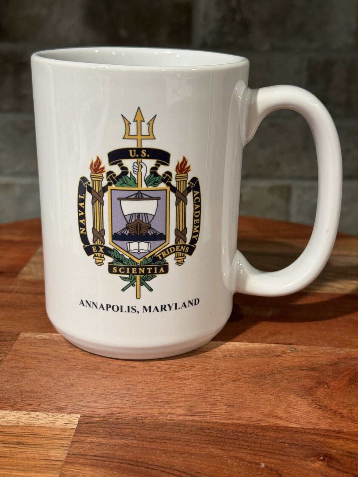 U.S. NAVAL ACADEMY ~ Navy ~ Coffee Tea Mug Cup Annapolis, Maryland