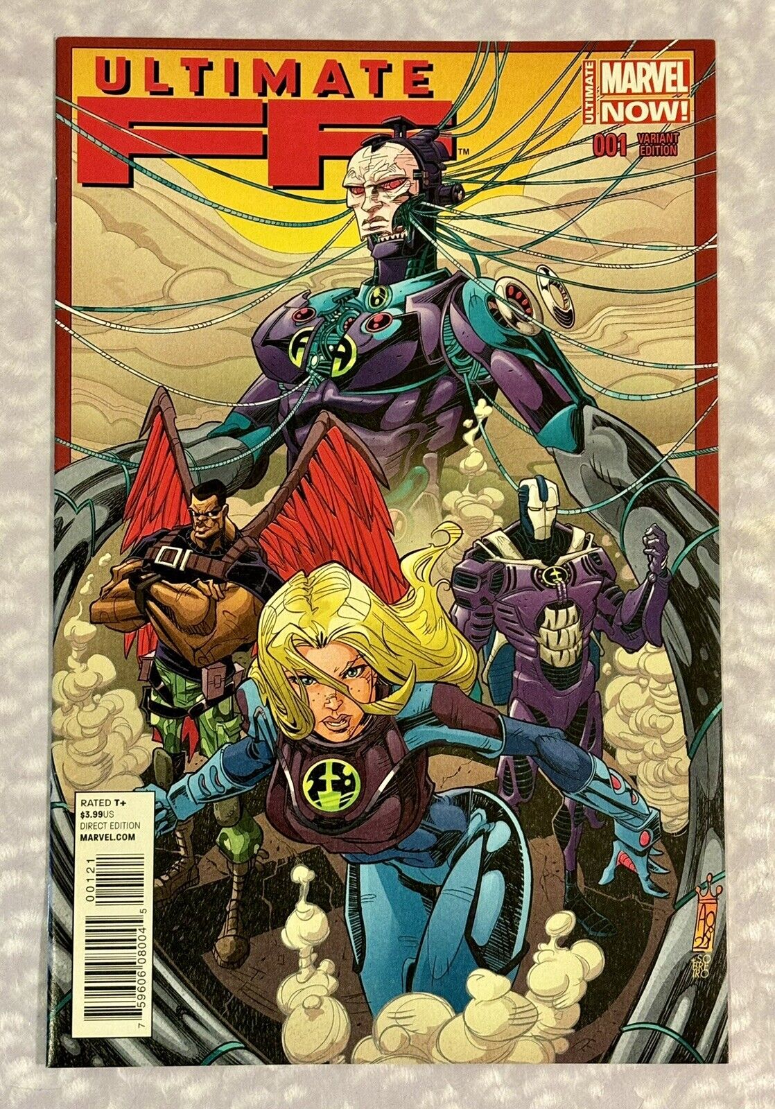 Ultimate FF #1 Guiseppe Quattrocchi 1:25 Variant Marvel Now