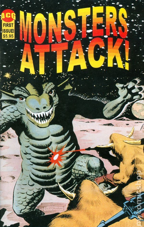 Monsters Attack #1 NM 2002 Stock Image