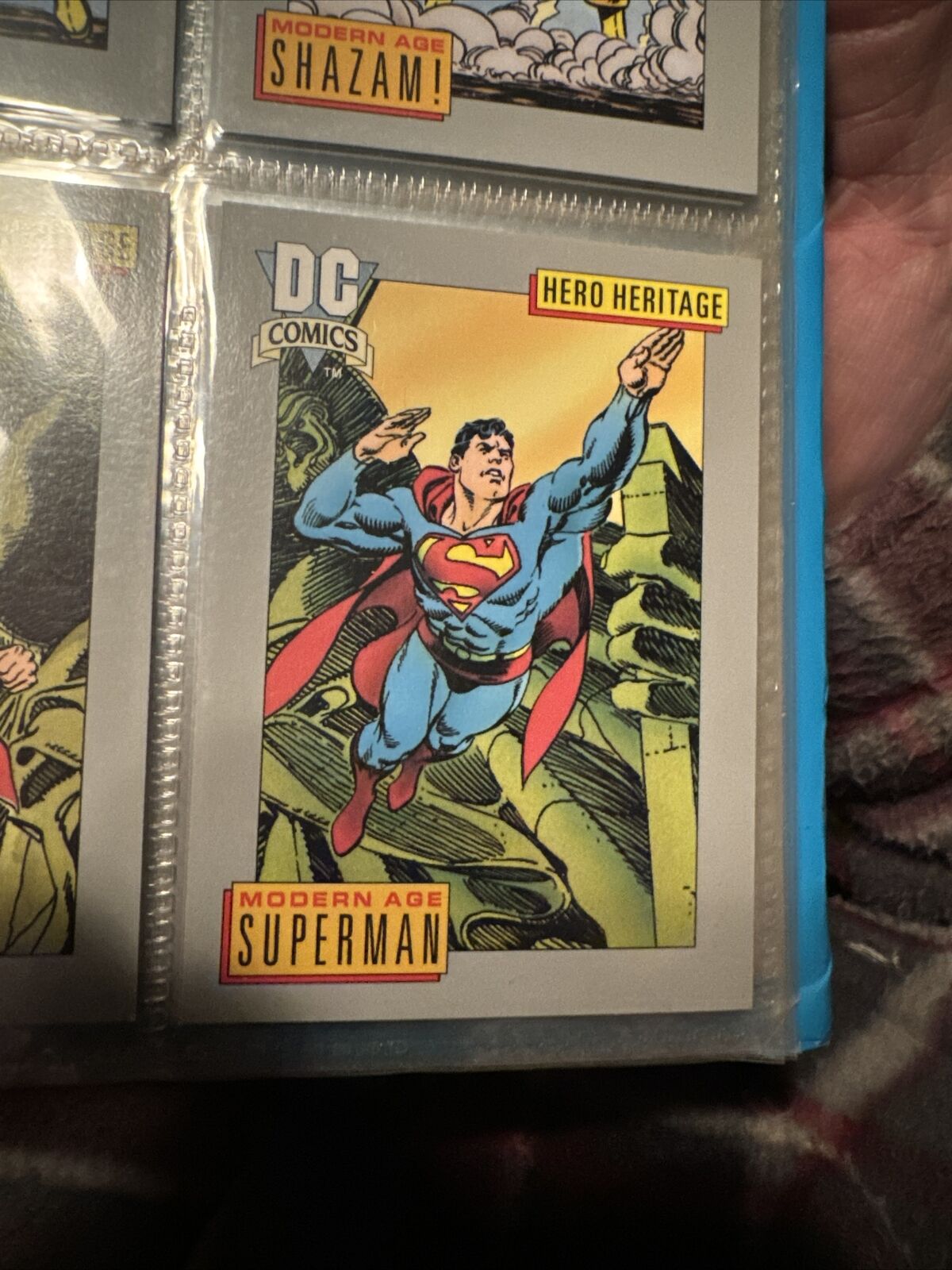 1992 Impel DC Cosmic Cards Wonder Woman #DCH9 Hologram Card CGC 7.5