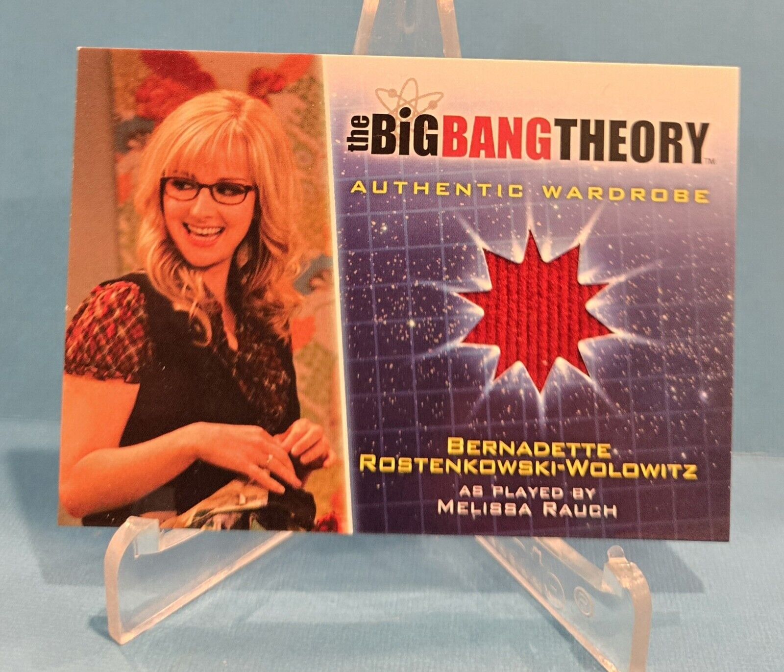 2013 Cryptozoic Big Bang Theory Bernadette M13 Authentic Wardrobe Relic M. Rauch