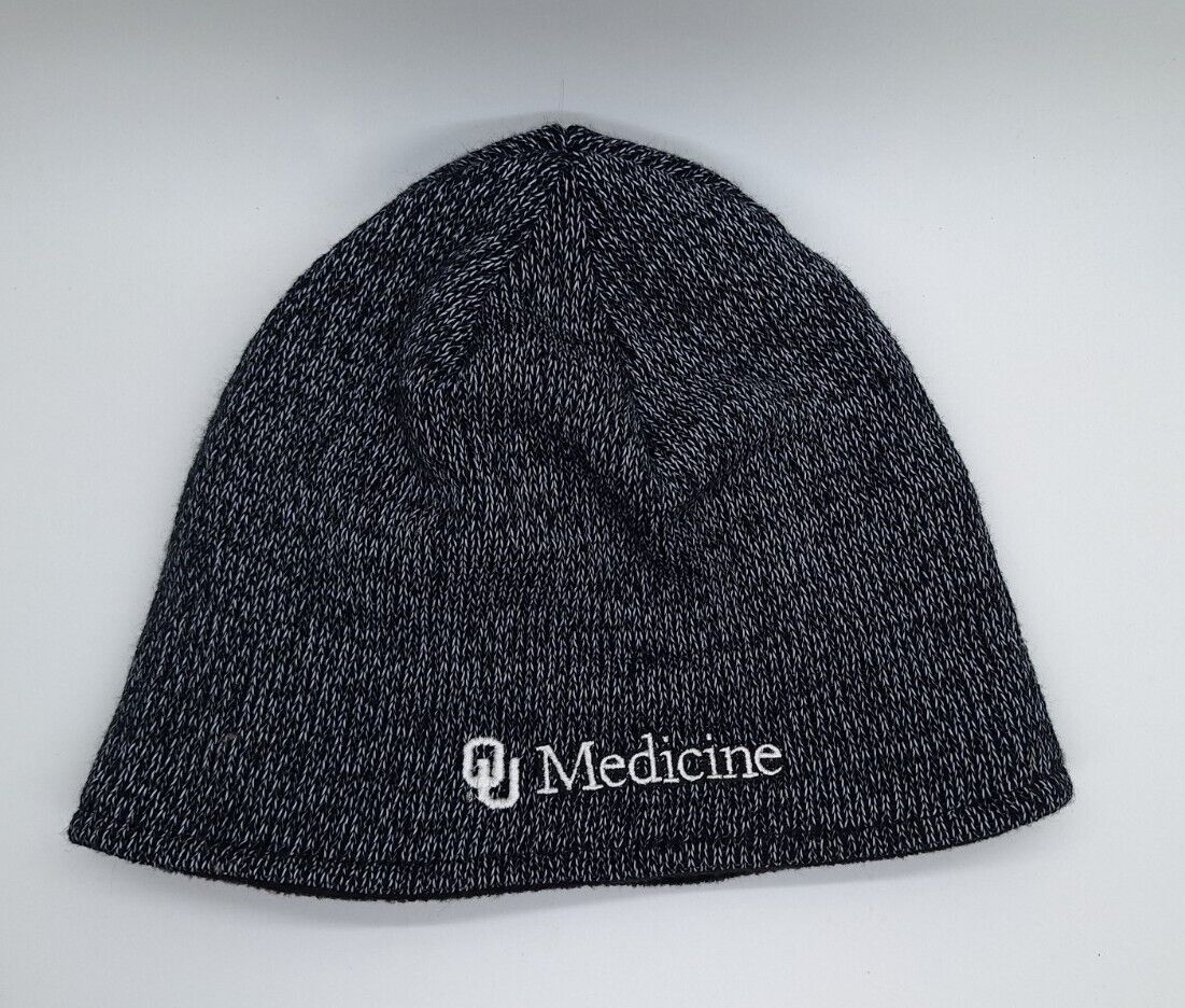 University of Oklahoma College of Medicine OU Winter Grey Beanie Hat