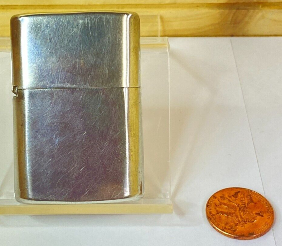 Vintage Pocket Flip Top Lighter Made in Mexico- Sterling Silver Packet 1oz