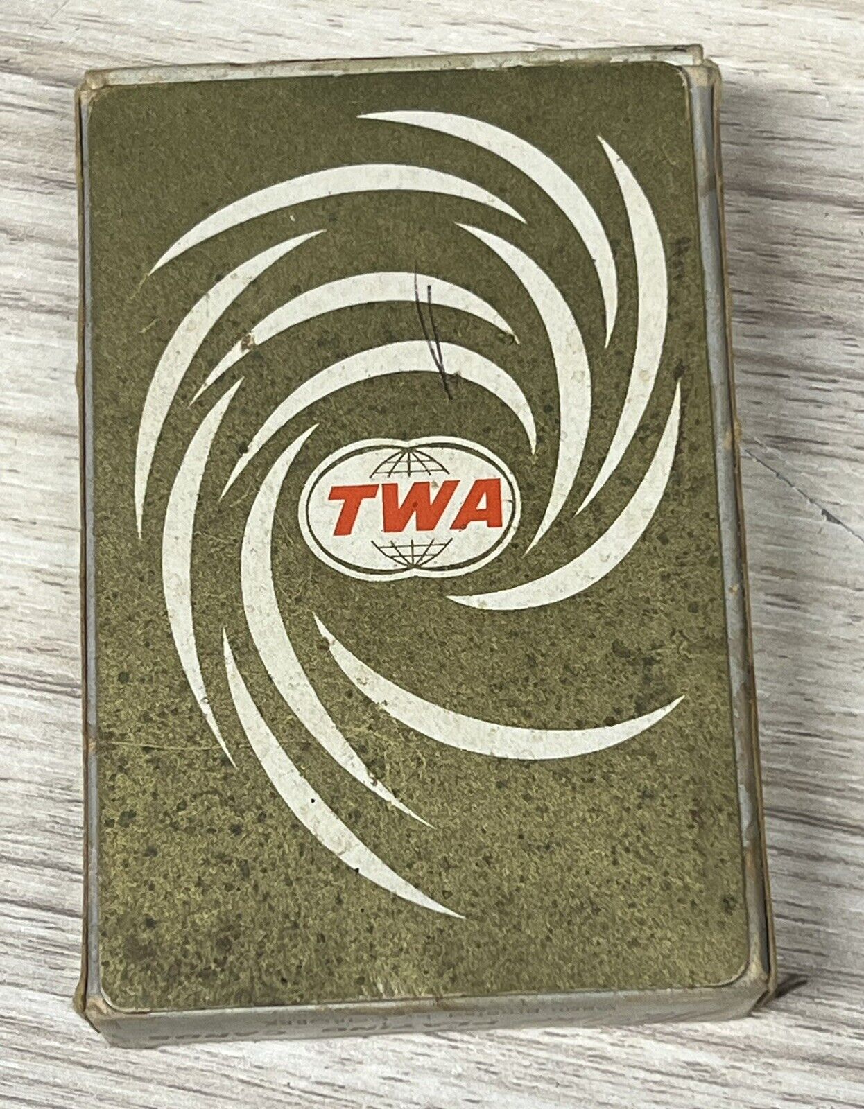 TWA Airlines Playing Cards Gold Pack Deck