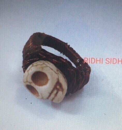 Samshan Kali Aghori Powerful Mantric Skull Vessal Enemies Power Destroyer Ring