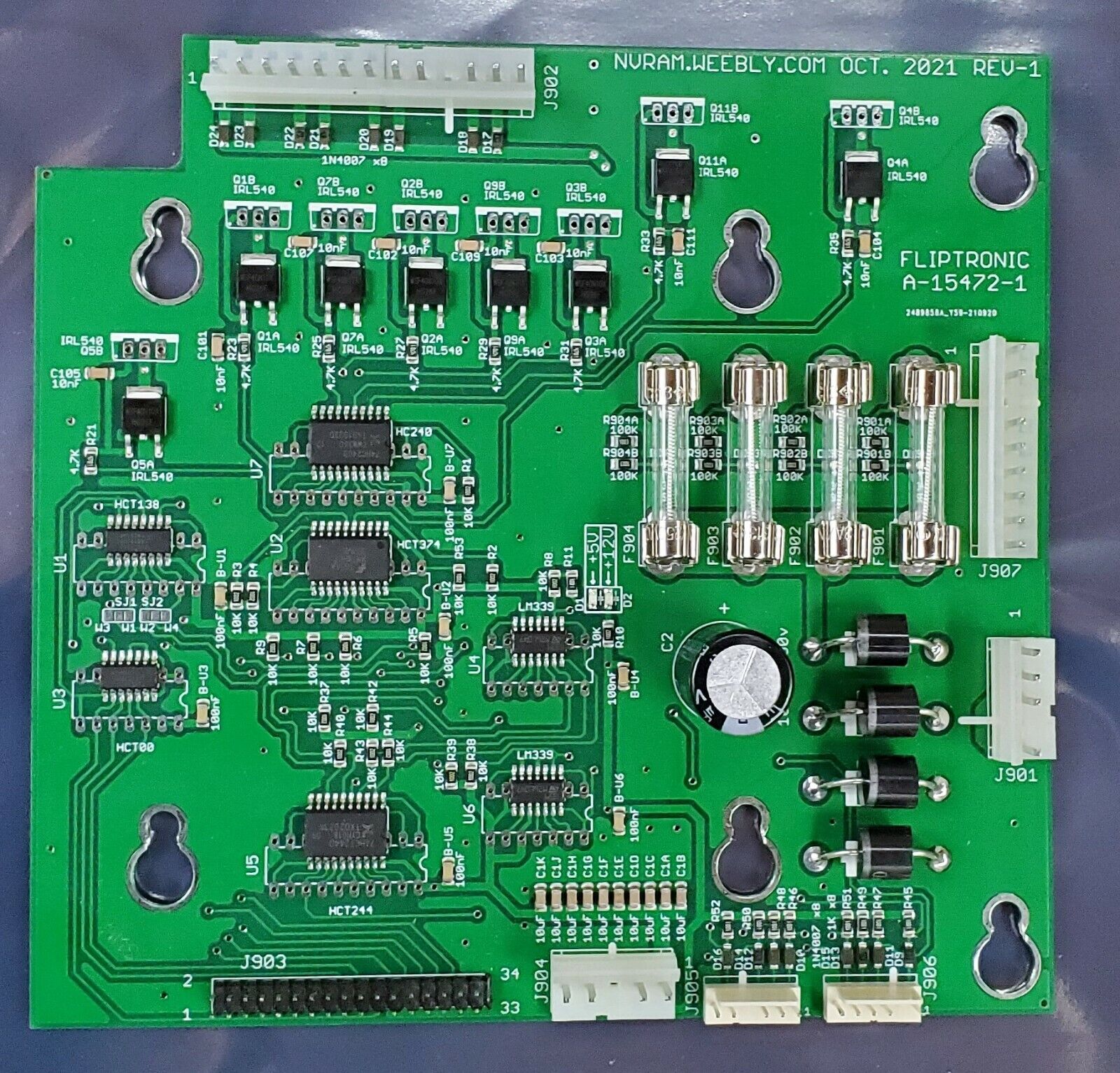 NEW Bally - Williams Fliptronic A-15472-1 Circuit Board