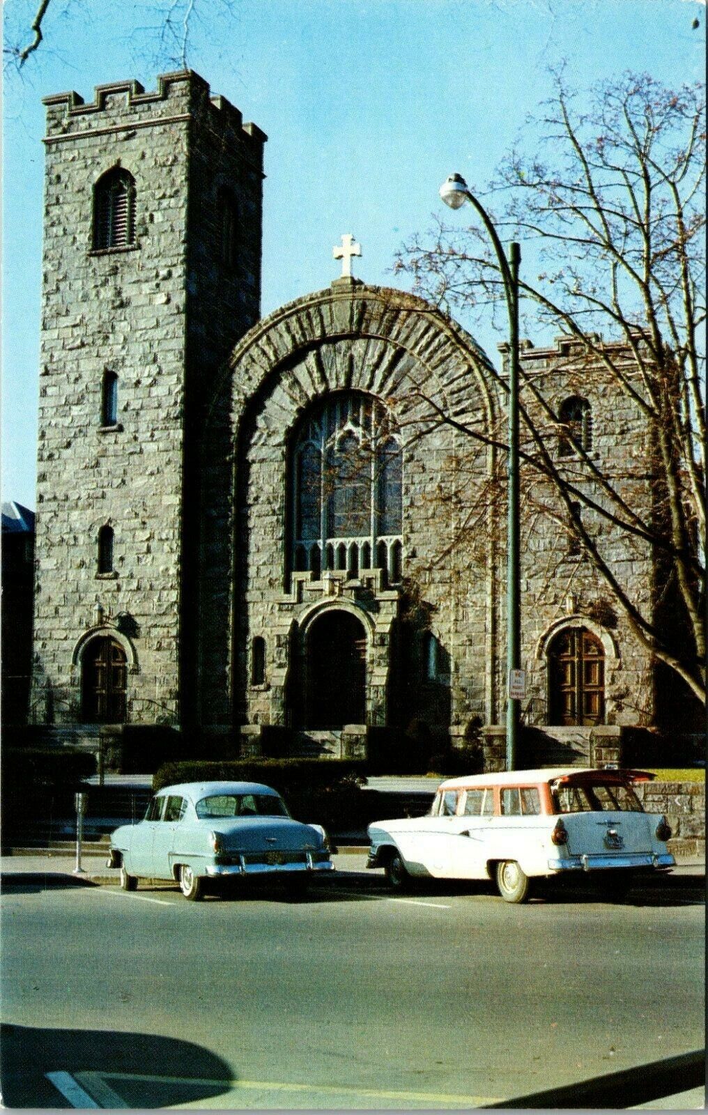 Greenwich Connecticut~St Marys Church~Vintage UNP Circa 1950\'s  Conn.Postcard