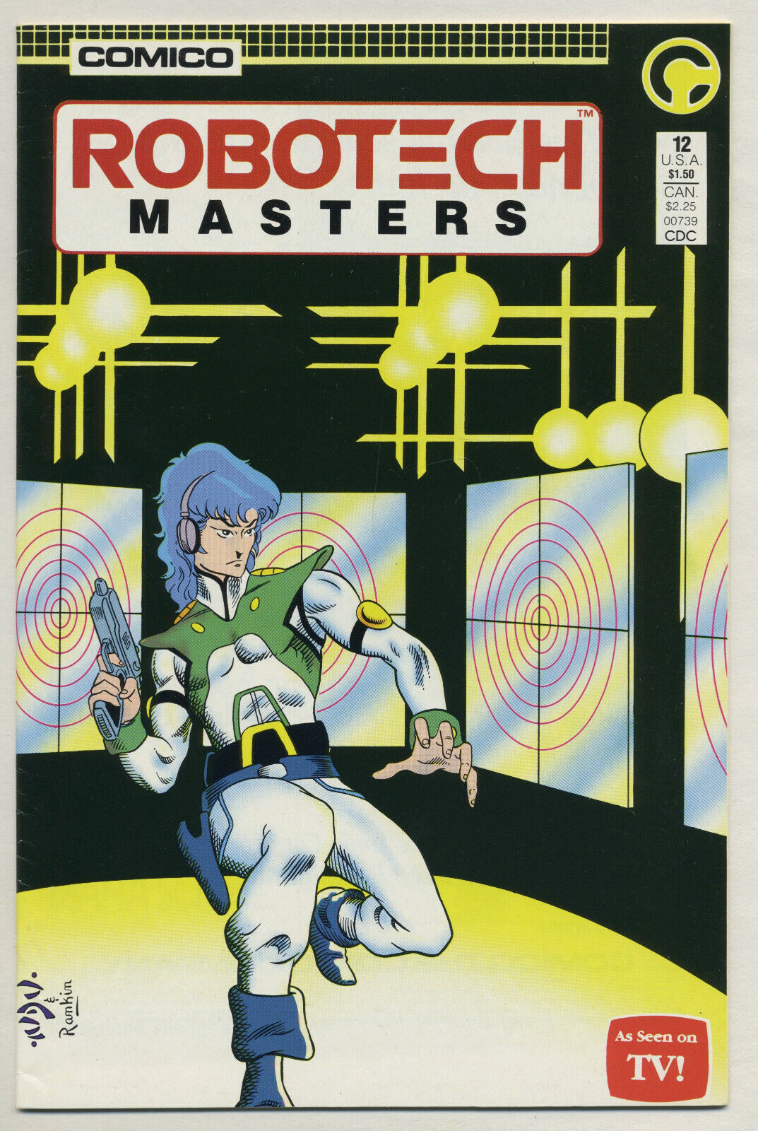 Robotech: Masters #12 (Nov 1986, Comico) [Based on TV Show] Baron, Vokes