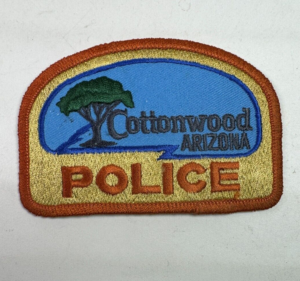 Cottonwood Police Arizona AZ Patch H10