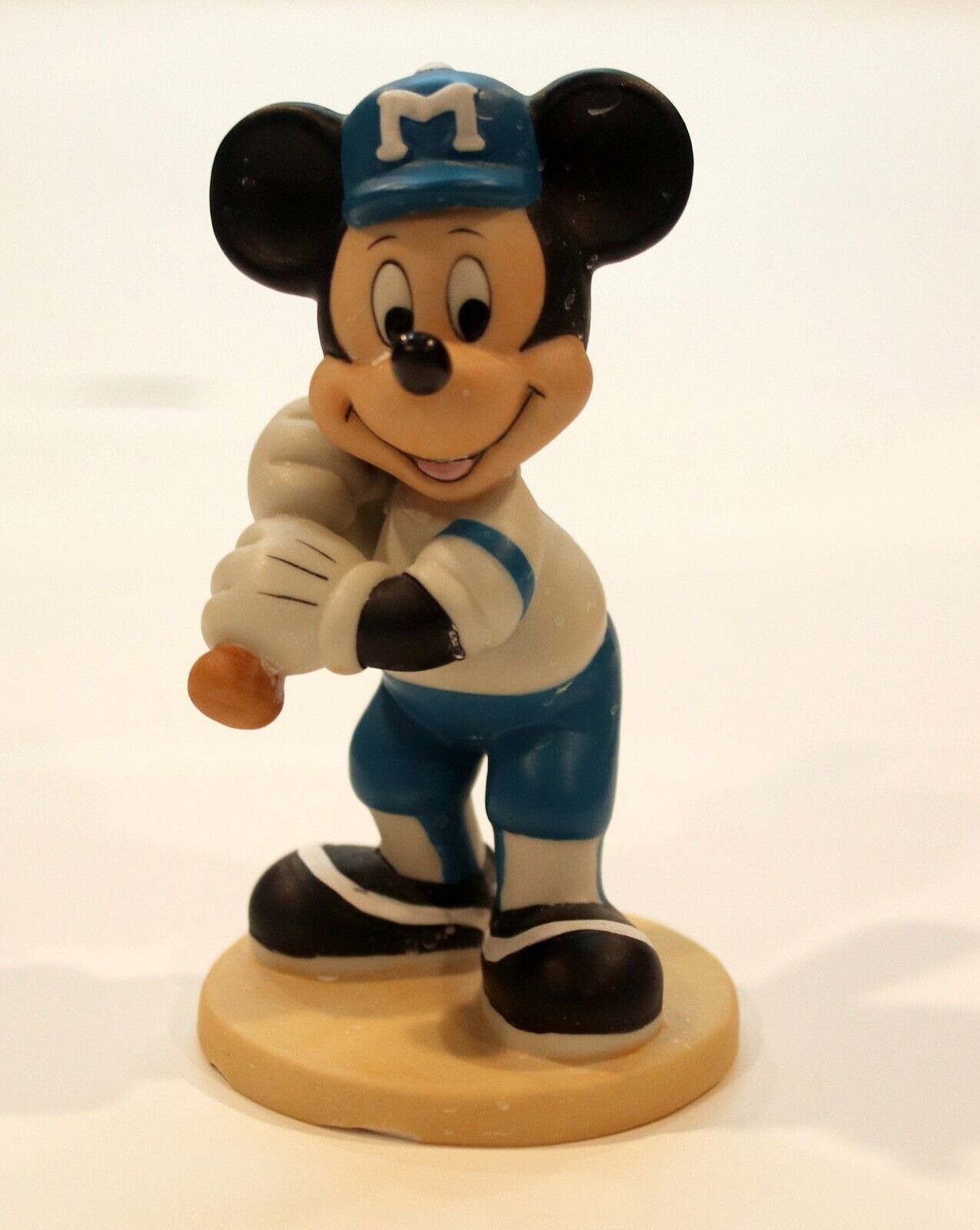 Vintage Disney’s  Mickey Mouse Baseball Player Figurine