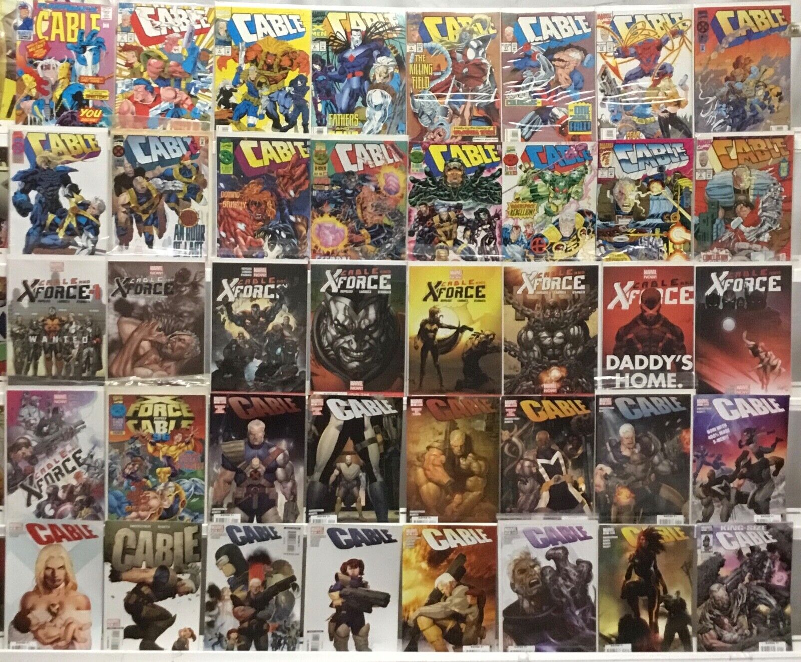 Marvel Comics - Cable - Comic Book Lot of 40 Issues